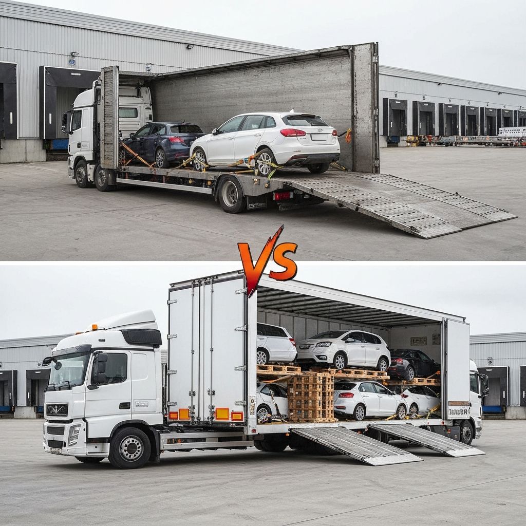 Open vs Enclosed Transport: Which to Choose?